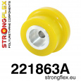 221863A: Strongflex Silentblok zadního diferenciálu - zadní silentblok varianta SPORT