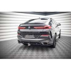 Maxton Design středový spoiler pod zadní nárazník s žebrováním v.3 pro BMW X6 G06 /M-Pack, černý lesklý plast ABS Maxton Design středový spoiler pod zadní nárazník s žebrováním v.3 pro BMW X6 G06 /M-Pack, černý lesklý plast ABS