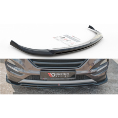 Maxton Design spoiler pod přední nárazník pro Hyundai Tucson Mk3, černý lesklý plast ABS