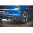Maxton Design křidélka bočních difuzorů zad. nárazníku pro Volkswagen Polo GTI Mk6, černý lesklý plast ABS