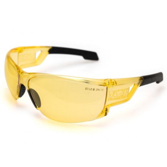 Mechanix taktické ochranné brýle Vision Type-N s balistickou ochranou, provedení žluté (amber)