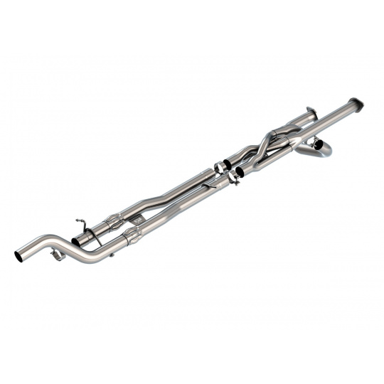 Borla středový díl "ATAK" pro Ram 1500 TRX 6.2l, automat. přev., 4WD, CC/SHB (5'7"), WB 141.5" 4-dvéř., r.v. 2021-2022