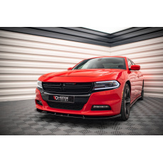 Maxton Design spoiler pod přední nárazník pro Dodge Charger Mk7 Facelift RT, černý lesklý plast ABS Maxton Design spoiler pod přední nárazník pro Dodge Charger Mk7 Facelift RT, černý lesklý plast ABS