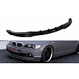 Maxton Design spoiler pod přední nárazník pro BMW řada 3 E46, carbon-Look, Coupe, facelift