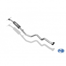 Fox Sportauspuff přední díl s tlumičem pro Suzuki Swift IV 2010- s motorem 1.2, s pohonem předních kol
