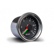 Autogauge přídavný ukazatel tlaku vzduchu dvouručičkový černý 52 mm, do 10 bar Autogauge přídavný ukazatel tlaku vzduchu dvouručičkový černý 52 mm, do 10 bar