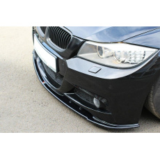 Maxton Design spoiler pod přední nárazník ver.1 pro BMW řada 3 E90/91 Facelift, černý lesklý plast ABS