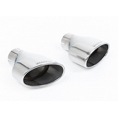 Milltek Sport homologovaný výfuk cat-back pro Audi S5 3.0 TFSI B8 Coupe/Cabriolet (S tronic) 2009-2011, Dual Polished Oval Tips, typ koncovek: dvojité leštěné