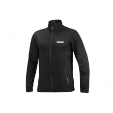 Sparco bunda se zipem, barva: černá, velikost: XL Sparco bunda se zipem, barva: černá, velikost: XL