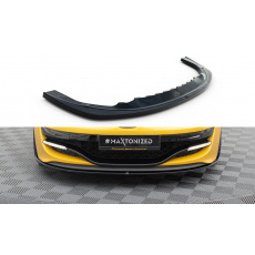 Maxton Design spoiler pod přední nárazník pro Renault Megane RS Mk3, černý lesklý plast ABS, ver. 1