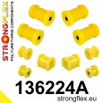 136224A: Strongflex Sada silentbloků zadního zavěšení varianta SPORT