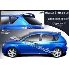 Stylla spoiler zadních dveří Mazda 3 htb (2003 - 2009) - horní