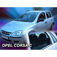 HEKO ofuky oken Opel Corsa C 5dv (2000-2006) přední + zadní