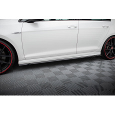 Maxton Design difuzory pod boční prahy ver.4 pro Volkswagen Golf R Mk7, černý lesklý plast ABS Maxton Design difuzory pod boční prahy ver.4 pro Volkswagen Golf R Mk7, černý lesklý plast ABS
