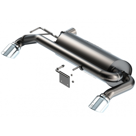 Borla koncový díl výfuku "S-Type" pro Ford Bronco 2.7L, automat, 2/4-dvéř., 4WD, r.v. 2021-2023, typ koncovek: chromové