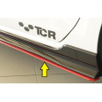 Rieger spoiler pod boční práh mont. strana levá pro Volkswagen Golf 7 GTI-TCR 3-dvéř., 5-dvéř., r.v. 01/19-, plast ABS bez povrchové úpravy