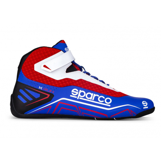 Kartingové boty Sparco K-Run, barva: modro-červená, velikost: 36