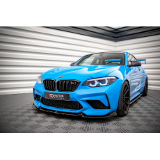Maxton Design spoiler pod přední nárazník ver.2 pro BMW M2 F87, černý lesklý plast ABS, pro verzi Competition Maxton Design spoiler pod přední nárazník ver.2 pro BMW M2 F87, černý lesklý plast ABS, pro verzi Competition