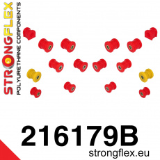 216179B: Strongflex Sada silentbloků zadního zavěšení 216179B: Strongflex Sada silentbloků zadního zavěšení