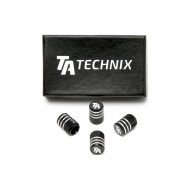 TA Technix čepičky ventilků - černé