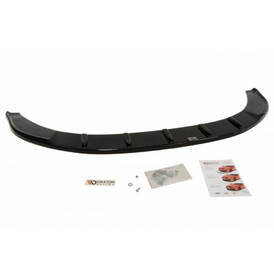 Maxton Design spoiler pod přední nárazník pro Škoda Superb Mk2, černý lesklý plast ABS, pouze pro sportovní nárazník Maxton Design spoiler pod přední nárazník pro Škoda Superb Mk2, černý lesklý plast ABS, pouze pro sportovní nárazník