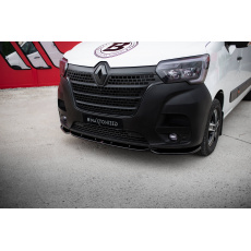 Maxton Design spoiler pod přední nárazník pro Renault Master Mk3, černý lesklý plast ABS, Facelift Maxton Design spoiler pod přední nárazník pro Renault Master Mk3, černý lesklý plast ABS, Facelift