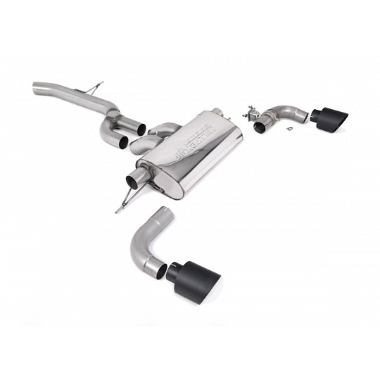 Milltek Sport výfukový systém OPF/GPF Back pro Toyota Supra A90 2.0 Turbo B48 (UK/Euro Spec Vehicles) 2021-2024, typ koncovek: GT-115 černé