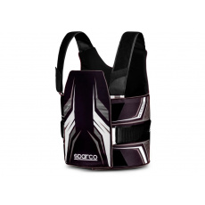 Sparco kartingová ochranná vesta K-TRACK, barva: černo-bílá, velikost: XS Sparco kartingová ochranná vesta K-TRACK, barva: černo-bílá, velikost: XS