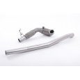 Milltek Sport downpipe a Hi-Flow sportovní katalyzátor pro Audi S3 2.0 TFSI quattro Sportback 8V/8V.2 (bez GPF) 2013-2018 (US model), pouze pro Milltek Sport cat-back systém