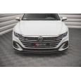 Maxton Design "Street Pro" spoiler pod přední nárazník pro Volkswagen Arteon R-Line Facelift