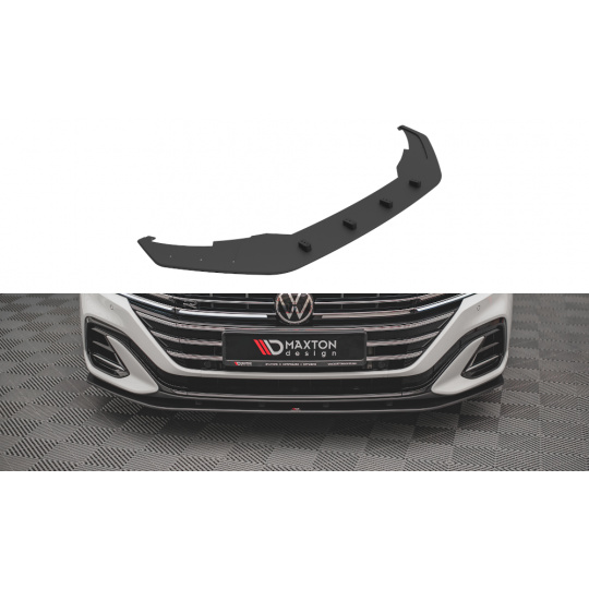 Maxton Design "Street Pro" spoiler pod přední nárazník pro Volkswagen Arteon R-Line Facelift