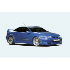 Rieger lem blatníku widebody II pro Opel Calibra A 3-dvéř., 03/90-, GFK (laminát), mont. strana levá, přední Rieger lem blatníku widebody II pro Opel Calibra A 3-dvéř., 03/90-, GFK (laminát), mont. strana levá, přední