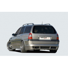 Rieger spoiler pod zadní nárazník pro Opel Vectra B caravan před faceliftem r.v. -07/98, plast ABS bez povrchové úpravy