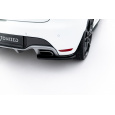 Maxton Design boční difuzory pod zadní nárazník pro Renault Clio RS Mk4, černý lesklý plast ABS