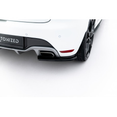 Maxton Design boční difuzory pod zadní nárazník pro Renault Clio RS Mk4, černý lesklý plast ABS