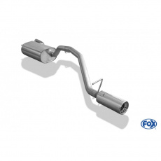 Fox Sportauspuff koncový tlumič výfuku s koncovkou 1x90 Typ 13 pro Ford C-max C 2003-2007 s motorem 1.6, 1.8, 2.0