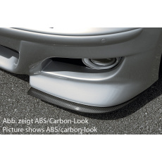 Rieger lipa pod přední nárazník Rieger pro BMW řada 1 E87 4-dvéř. před faceliftem, 09/04-03/07