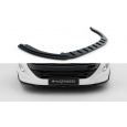 Maxton Design spoiler pod přední nárazník ver.1 pro Peugeot RCZ, černý lesklý plast ABS