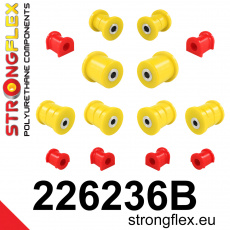 226236B: Strongflex Kompletní sada silentbloků pro zavěšení 226236B: Strongflex Kompletní sada silentbloků pro zavěšení