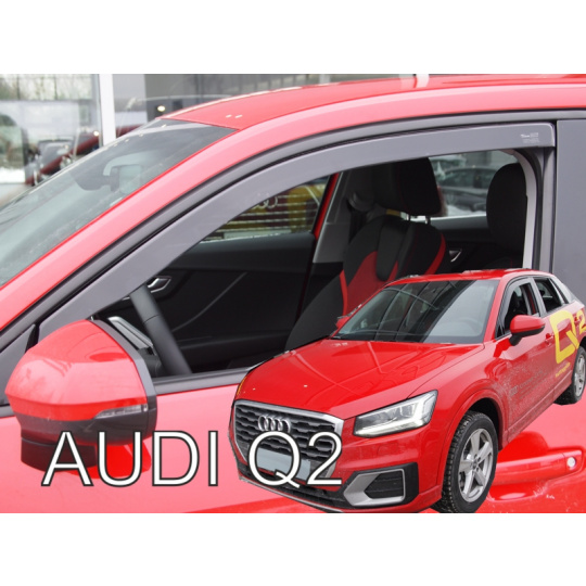 HEKO ofuky oken Audi Q2 (od 2016) přední
