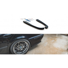 Maxton Design boční difuzory pod zadní nárazník pro BMW M5 E39, černý lesklý plast ABS