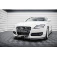 Maxton Design spoiler pod přední nárazník ver.3 pro Audi TT 8J, černý lesklý plast ABS