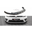 Maxton Design spoiler pod přední nárazník ver.4 pro Volkswagen Golf R Mk7, plast ABS bez povrchové úpravy