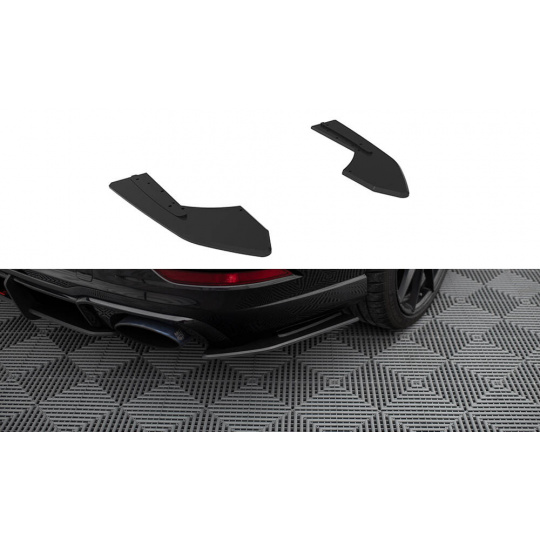 Maxton Design "Street Pro" boční difuzory pod zadní nárazník pro Audi RS3 8V Facelift, plast ABS bez povrchové úpravy, Sedan