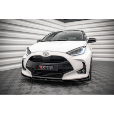 Maxton Design spoiler pod přední nárazník ver.1 s křidélky pro Toyota Yaris Mk4, černý lesklý plast ABS Maxton Design spoiler pod přední nárazník ver.1 s křidélky pro Toyota Yaris Mk4, černý lesklý plast ABS