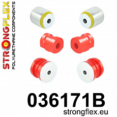 036171B: Strongflex Sada silentbloků předního zavěšení 036171B: Strongflex Sada silentbloků předního zavěšení