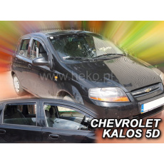 HEKO ofuky oken Chevrolet Kalos 5dv (2004-2008) přední + zadní