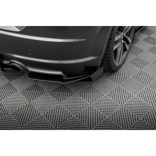 Maxton Design "Street Pro" boční difuzory pod zadní nárazník s křidélky pro Audi TT 8S, plast ABS bez povrchové úpravy, S-Line
