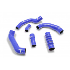 Samco Sport 6-dílná sada silikonových hadic pro vedení tlakového vzduchu pro Ford Mondeo 2003 - 2007 1.8TDCi (6st. s EGR ventilem & 2.0l/2.2l 6st. mimo TDDi), barva: modrá
