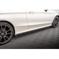 Maxton Design difuzory pod boční prahy pro Mercedes třída C W205 Facelift/AMG-Line/Coupe, černý lesklý plast ABS Maxton Design difuzory pod boční prahy pro Mercedes třída C W205 Facelift/AMG-Line/Coupe, černý lesklý plast ABS